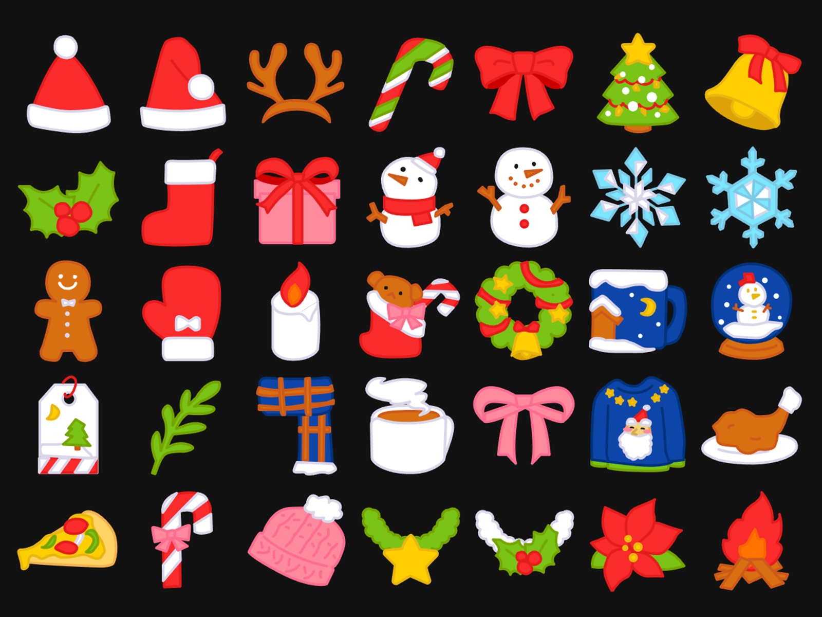 hikari_graphics's tweet card. A cheerful and cozy holiday-themed set to add a festive touch to your Framer projects—perfect for winter campaigns, Christmas pages, or any project that needs a warm, joyful vibe.