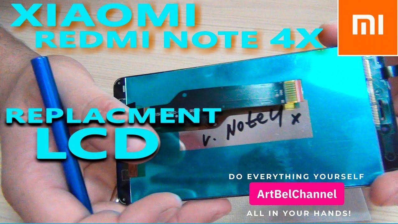 bel_art's tweet card. XIAOMI REDMI NOTE 4X - complete disassembly and replacement of the...