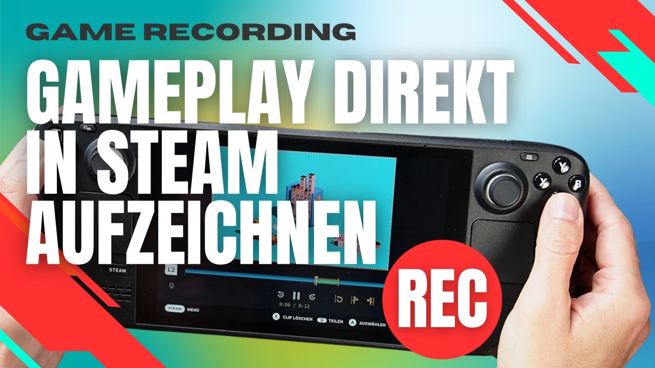 nerdgrrrl's tweet card. Game Recording: Videos direkt in Steam aufnehmen | Steam Deck &...