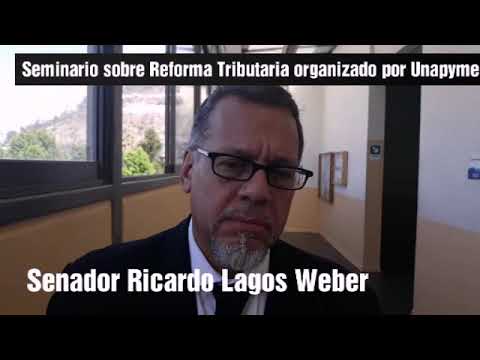 soyunapyme's tweet card. Senador Ricardo Lagos Weber sobre Pymes y Reforma Tributaria