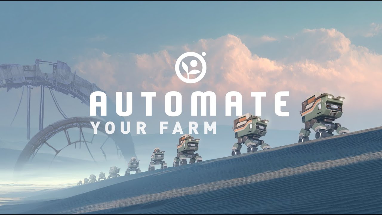 AGRONOM_GAME's tweet card. Automate Your Farm: Top-Down Automation Timelapse | AGRONOM