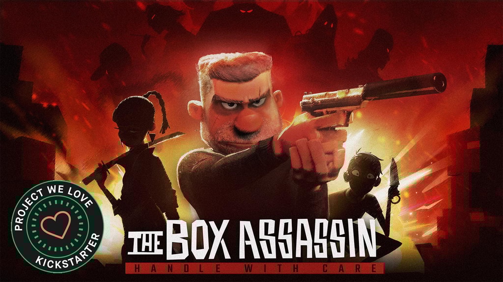 guillecareaga's tweet card. An Action Packed Animated Series About an Assassin Who Can Pop Out of Boxes