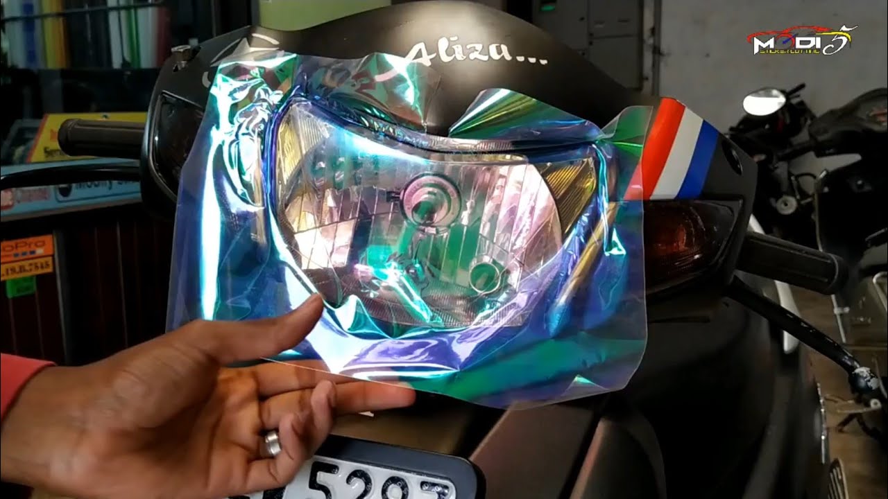 Modi5Stickers's tweet card. Activa Modification | Activa 5g Modified | Headlight and Indicators...