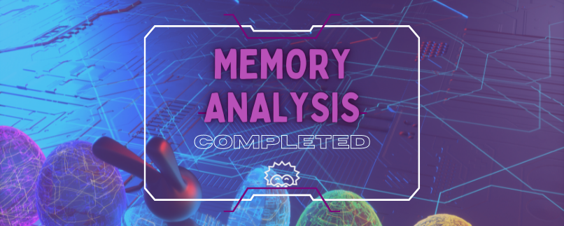 arafat_sunnybd's tweet card. has completed the "Memory Analysis" challenge
