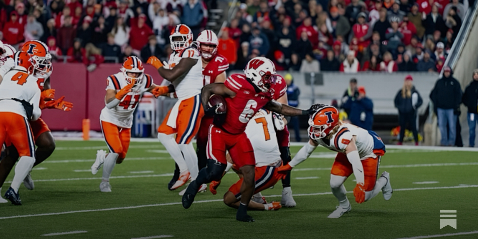 Badger_Notes's tweet card. Using a dynamic ground game and a suffocating defense, Wisconsin football evoked memories of the good old days in an upset of No. 21 Illinois.