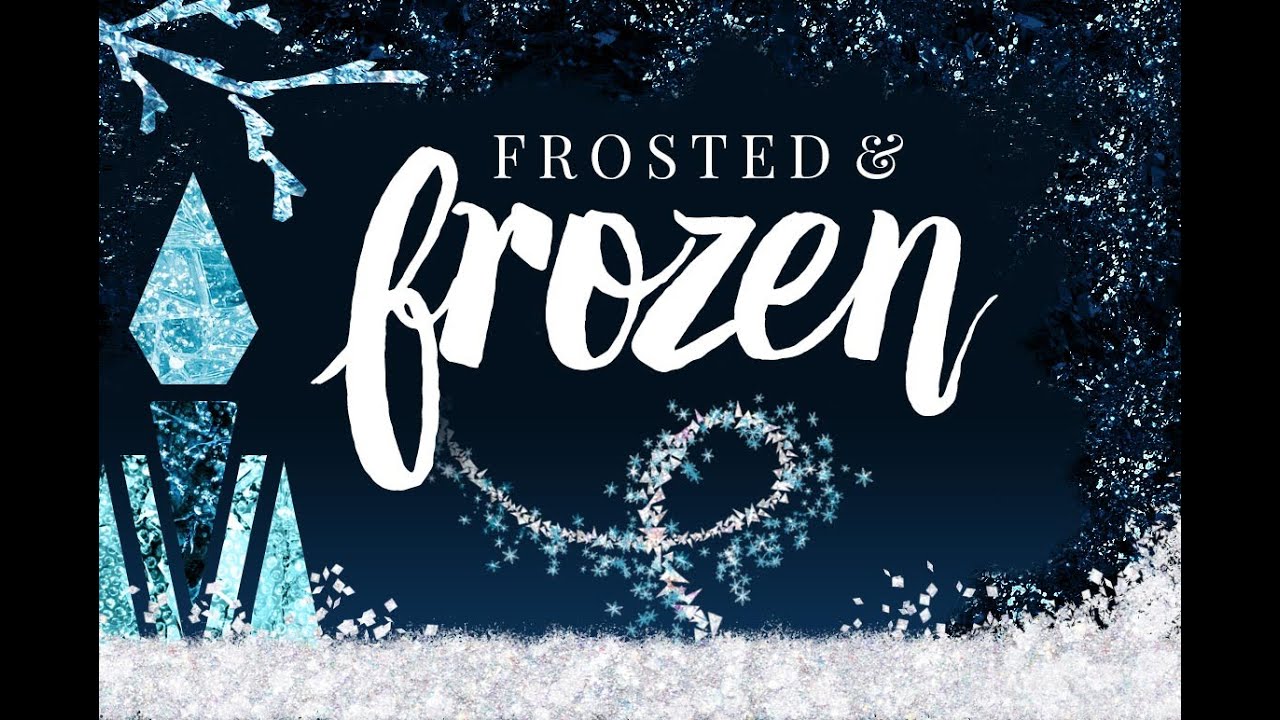 DailyDesignable's tweet card. Inspired by Frozen! Graphic Design Kit for Photoshop and Illustrator...