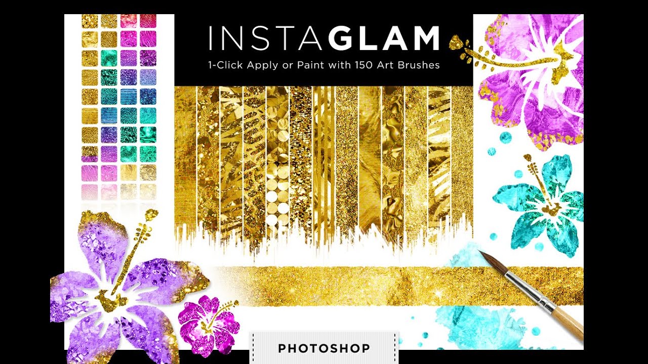 DailyDesignable's tweet card. InstaGlam 2 minute demo