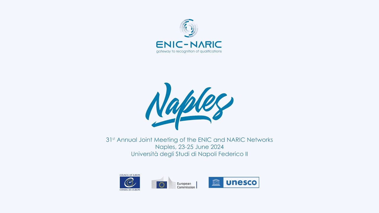 CIMEA_Naric's tweet card. 31st Joint meeting of the ENIC-NARIC networks - Naples
