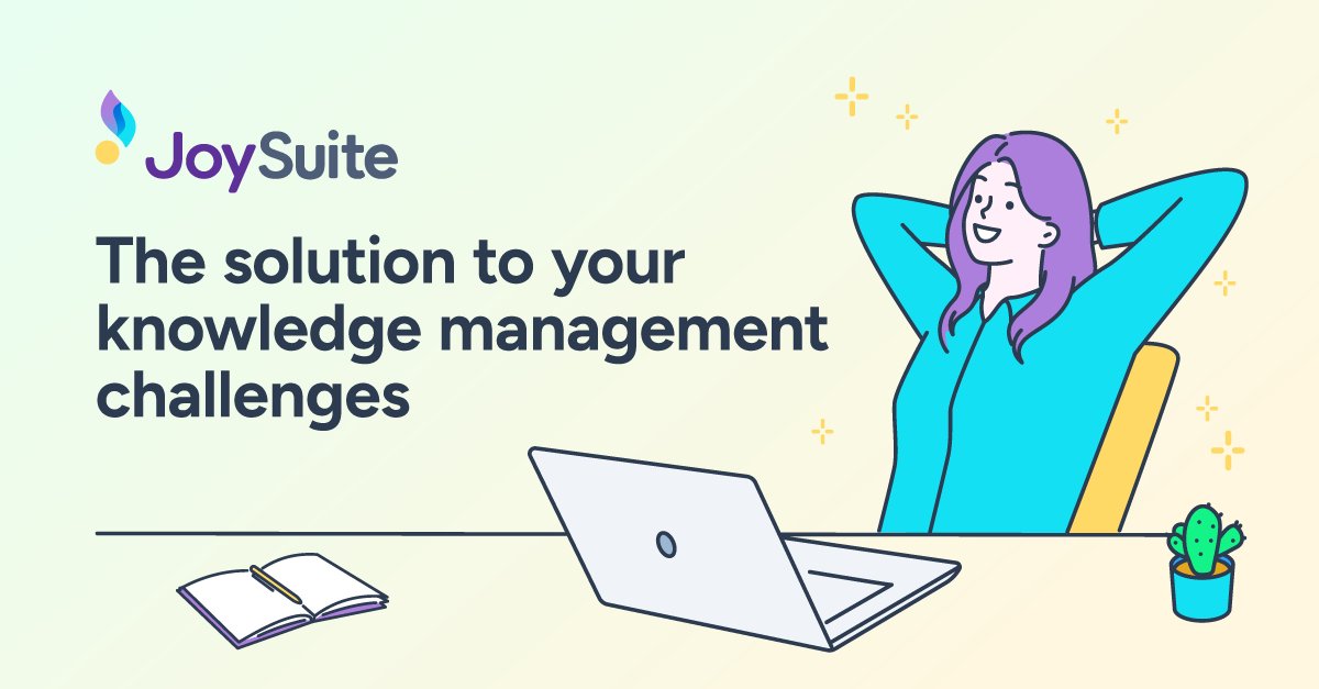 getjoysuite's tweet card. Transform learning experiences by adding AI to any LMS—no technical expertise required. JoySuite makes knowledge management effortless, intuitive, and remarkably effective.