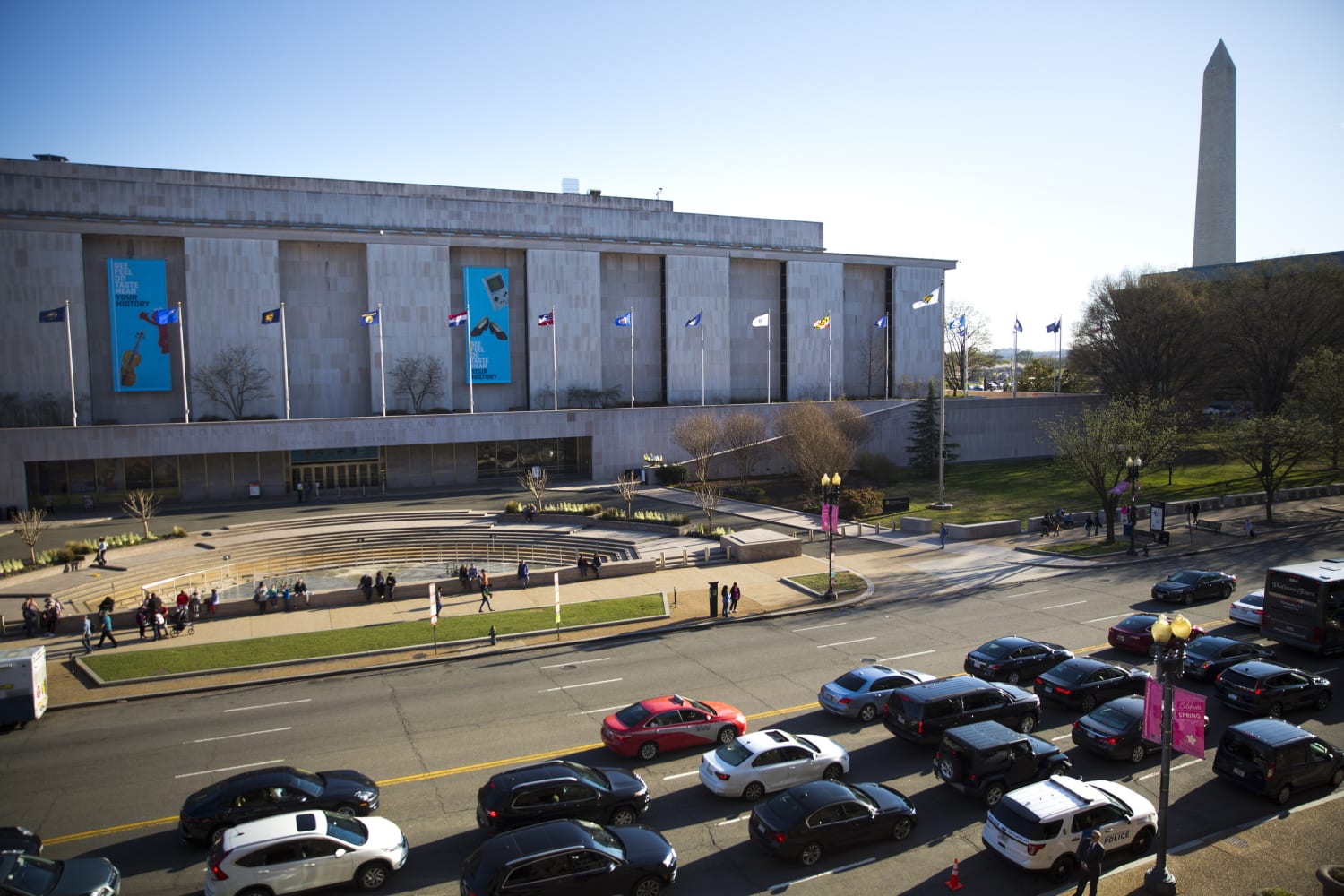 MichaelJS92's tweet card. The president signed an executive order this year ordering the removal of "improper ideology" from the museum system.