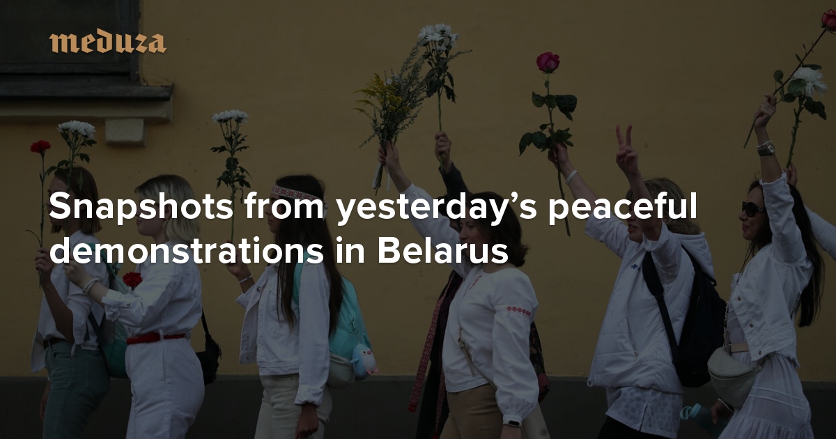 MINDmapMATH's tweet card. Belarus witnessed its fifth day of mass protests on Thursday, August 13, as people continued to demonstrate in opposition to the results of the presidential elections, which claim that incumbent...