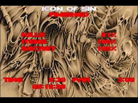 Mr202016's tweet card. Doom II (100%) Walkthrough (Map30: Icon of Sin)