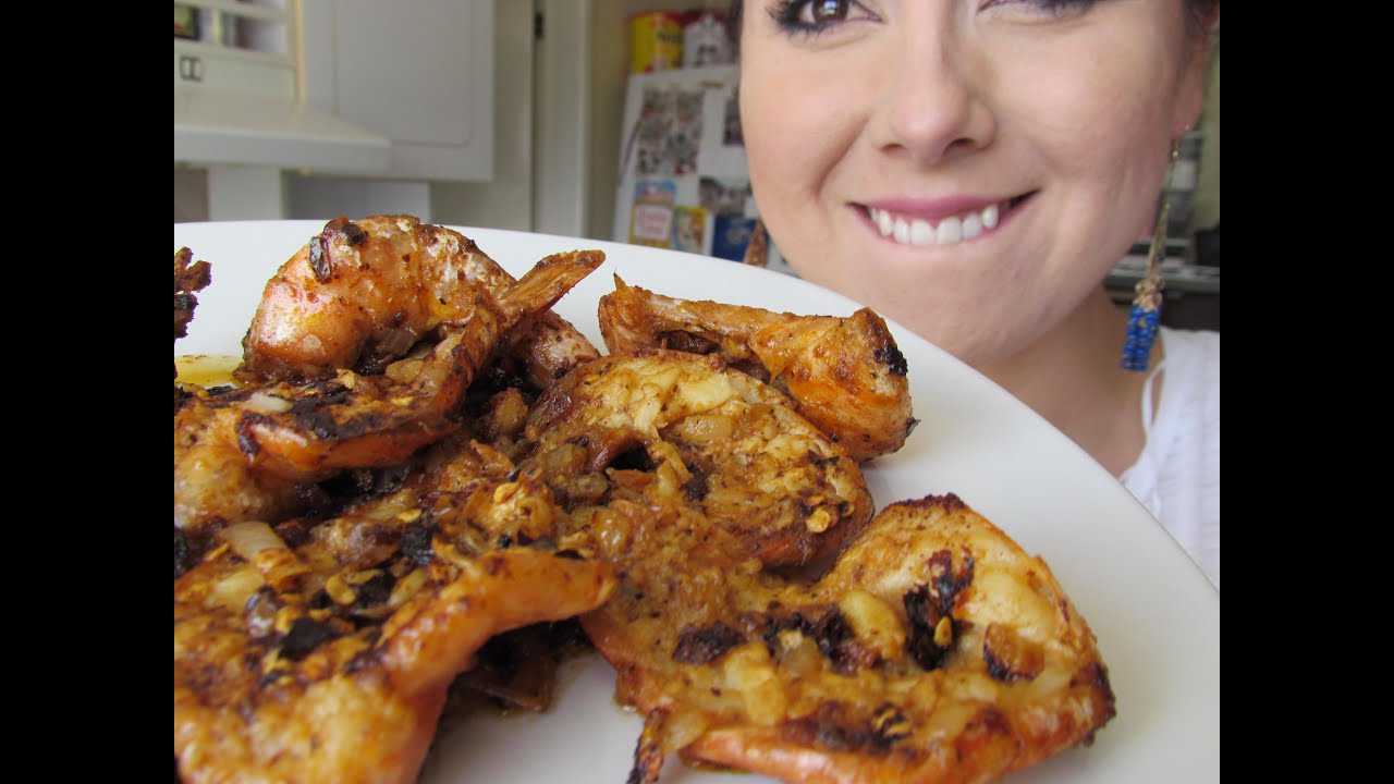 KingRecepy's tweet card. Camarones a la diabla/Marisolpink