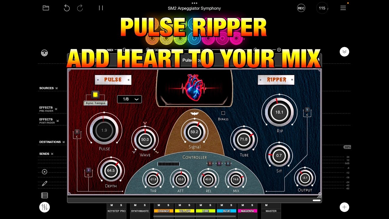 soundtestroom's tweet card. PulseRipper - Rhythmic Movement & Analog Warmth - Walkthrough With...