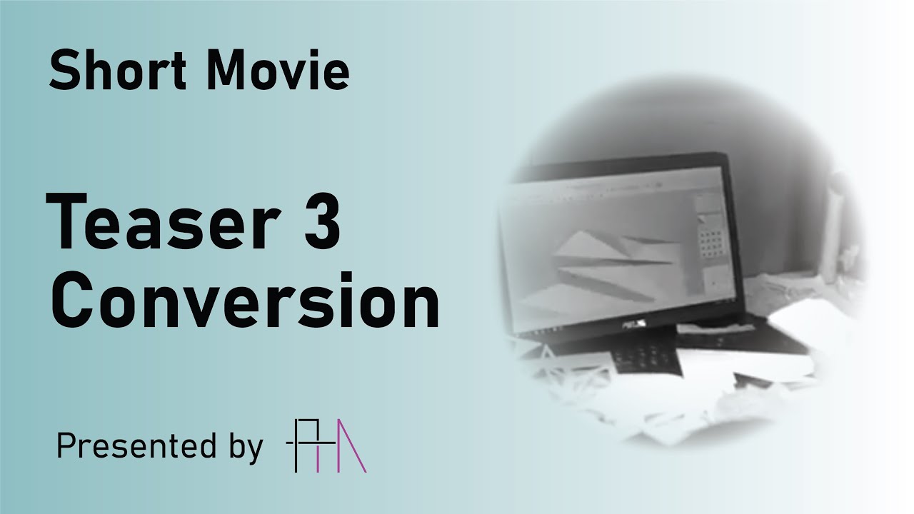 UPHarchitecture's tweet card. Teaser 3 CONVERSION