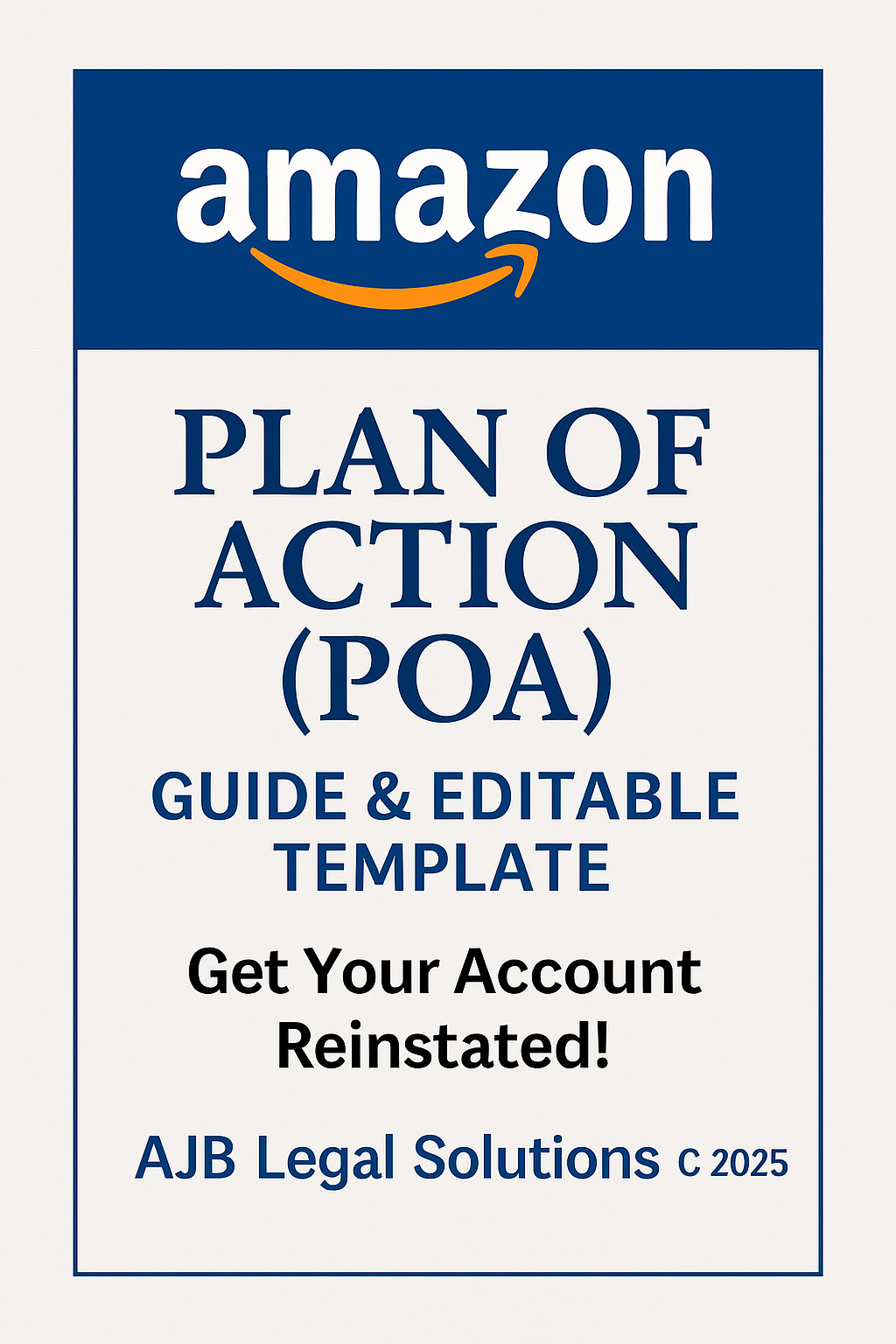 ajb009's tweet card. Amazon Plan of Action (POA) Guide & Editable Template – Get Your Account Reinstated!🚀 Struggling with an Amazon Account Suspension? Get Back to Selling Fast!Amazon requires a well-structured Plan of...