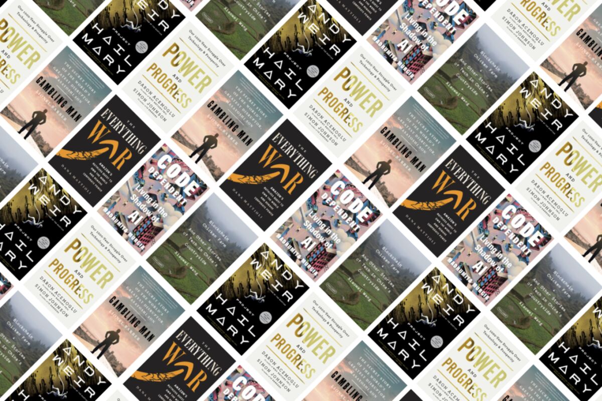 economics's tweet card. Reading and writing isn’t something to be surrendered to AI. Here are six books written by humans to give insight into a world changed rapidly by technology.