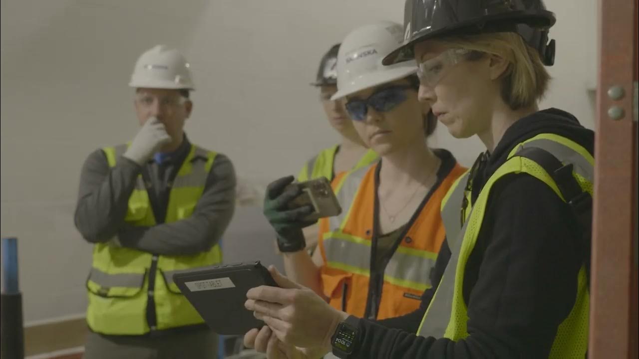 SkanskaUSA's tweet card. Meet Spot: A robot that is being tested to keep construction sites...