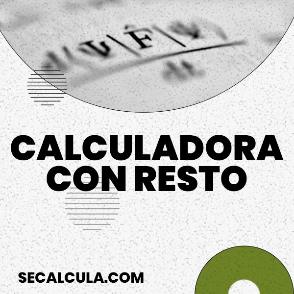SeCalcula's tweet card. Divisiones largas con restos, o practica problemas de división larga y utiliza esta calculadora con resto para verificar tus respuestas.