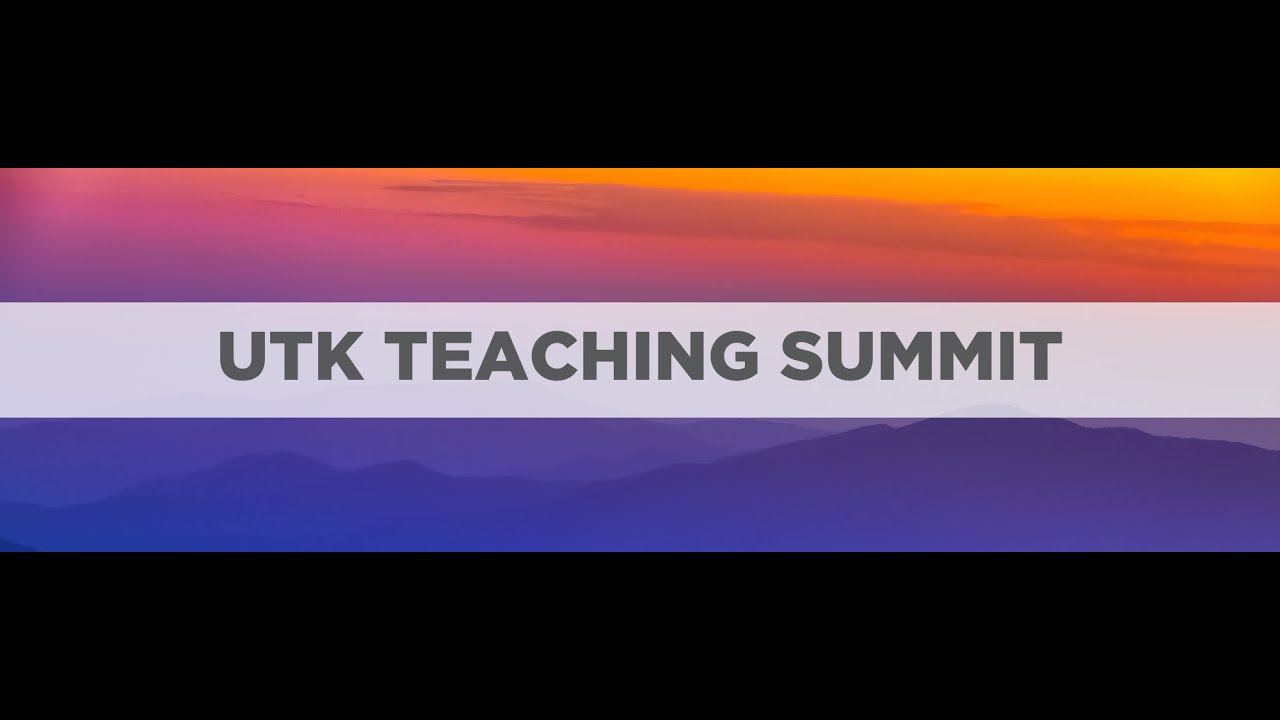 TeachingAtUTK's tweet card. UTK Teaching Summit Keynote: Dr. Jessi Gold
