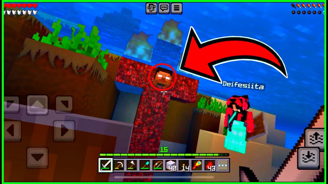 Megandroid1's tweet card. En BUSCA de HEROBRINE con mi NOVIA *No sale nada bien*