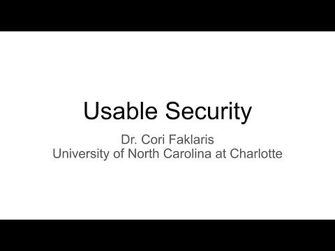 heycori's tweet card. Usable Security