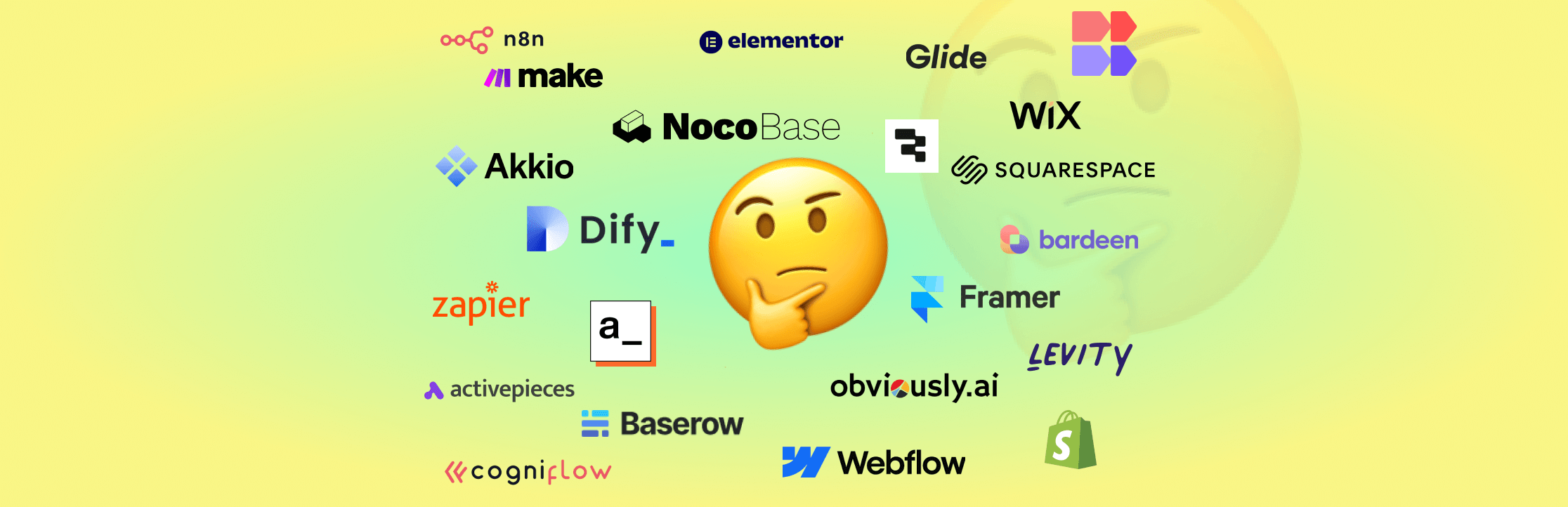 NocoBase's tweet card. We'll take you step-by-step through your requirements and provide you with a guide to choosing the best no-code tools for different scenarios. Avoid falling into the mistake of "choosing a tool...