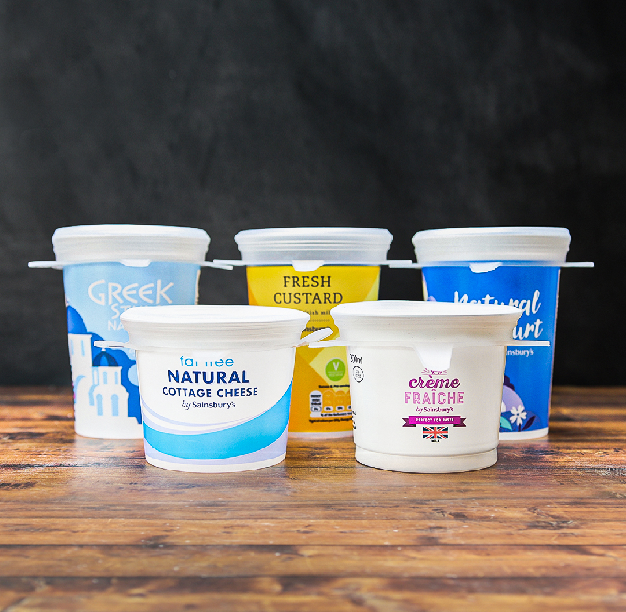 refuseandreuse's tweet card. Sainsbury’s will be removing single-use plastic lids from its own-brand product ranges, with dips set to be the next selection that will see the change.