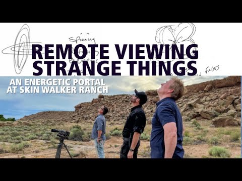 DickAllgire's tweet card. Remote Viewing Strange Things