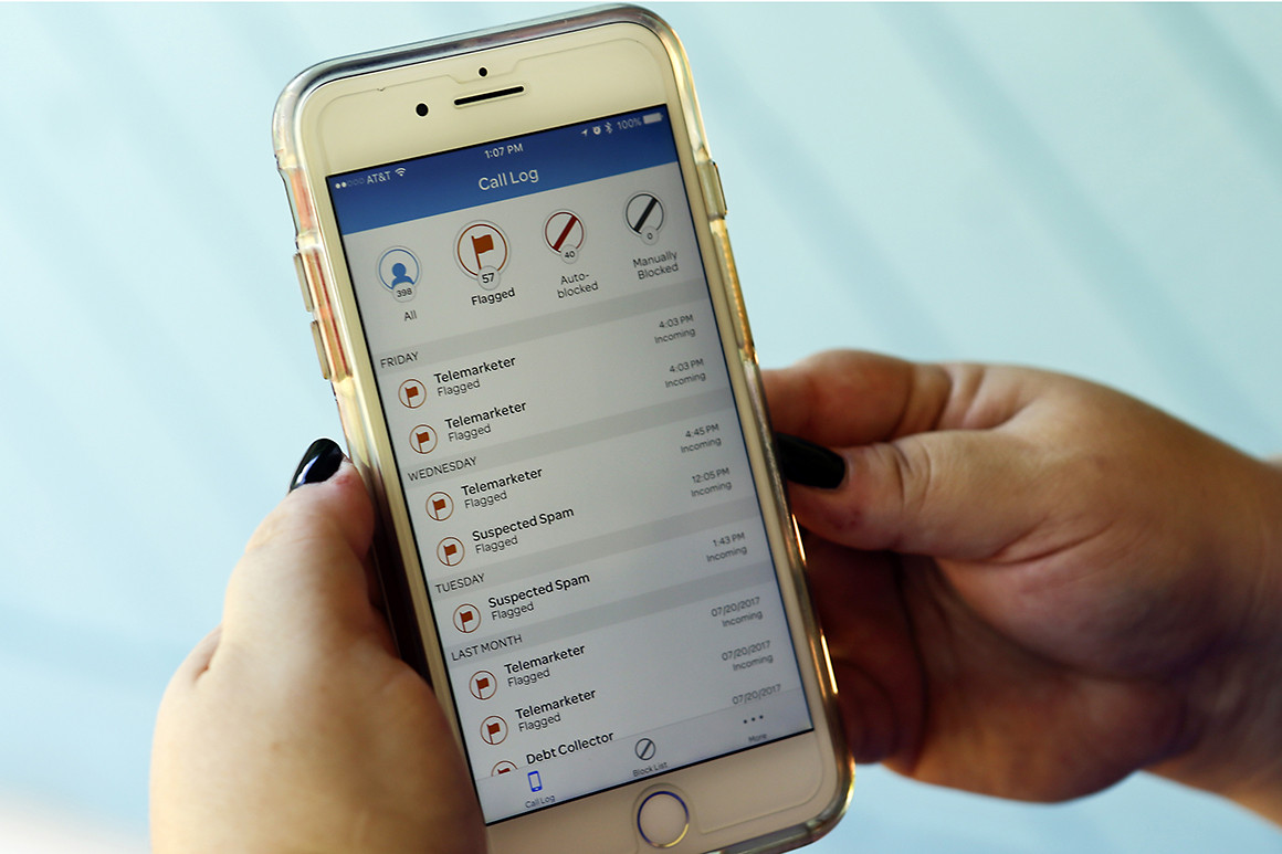 EndTheRoboCalls's tweet card. The measure would require phone companies to verify callers' identities.