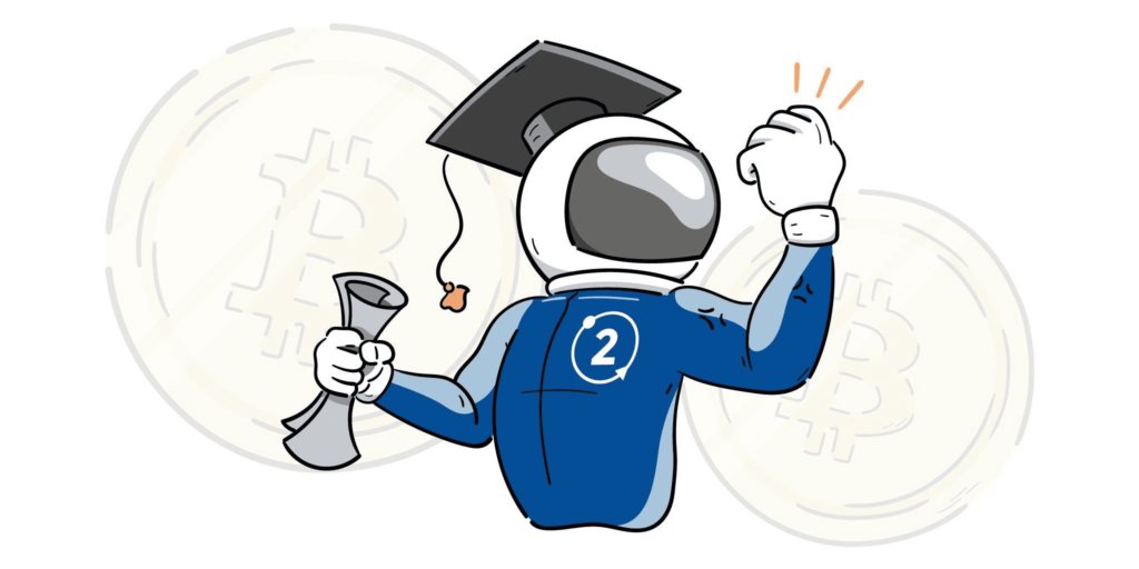 bit2me's tweet card. En Bit2Me Academy te traemos este curso de principales criptomonedas gratuito para que te conviertas en el próximo Satoshi Nakamoto.