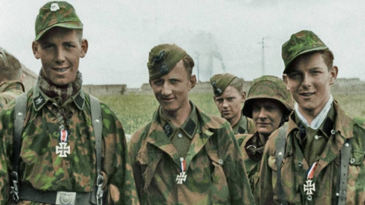 oblomovesoteric's tweet card. WW2: “Hitlerjugend” (12th Panzer Division) (HD Footage)