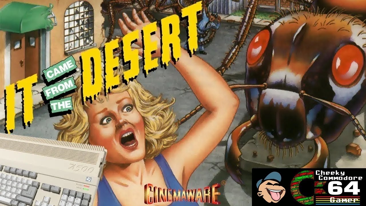 FlightDreamz's tweet card. IT CAME FROM THE DESERT – Commodore Amiga (1989) | Cinemaware’s 1950s...
