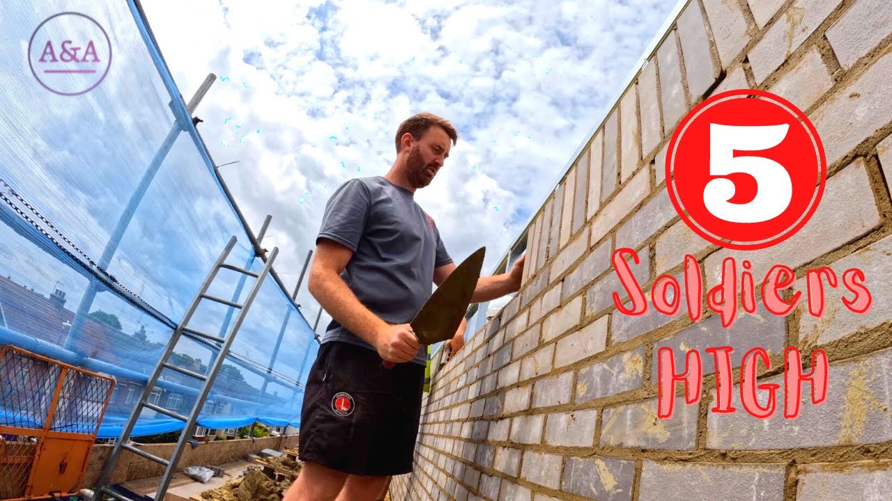 ad_hatch's tweet card. Getting Up To The FIVE High Soldier Course. #Bricklaying