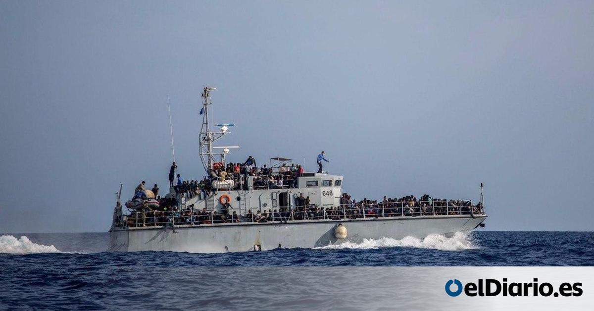 RefugeesinLibya's tweet card. El TSJUE llevará por primera vez a la Agencia europea de fronteras a comparecer por su cooperación con los guardacostas libios en la devolución a Libia de migrantes interceptados en alta mar