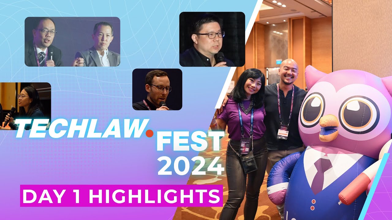 TechLawFest's tweet card. #throwback: TechLaw.Fest 2024 - Highlights from Day 1