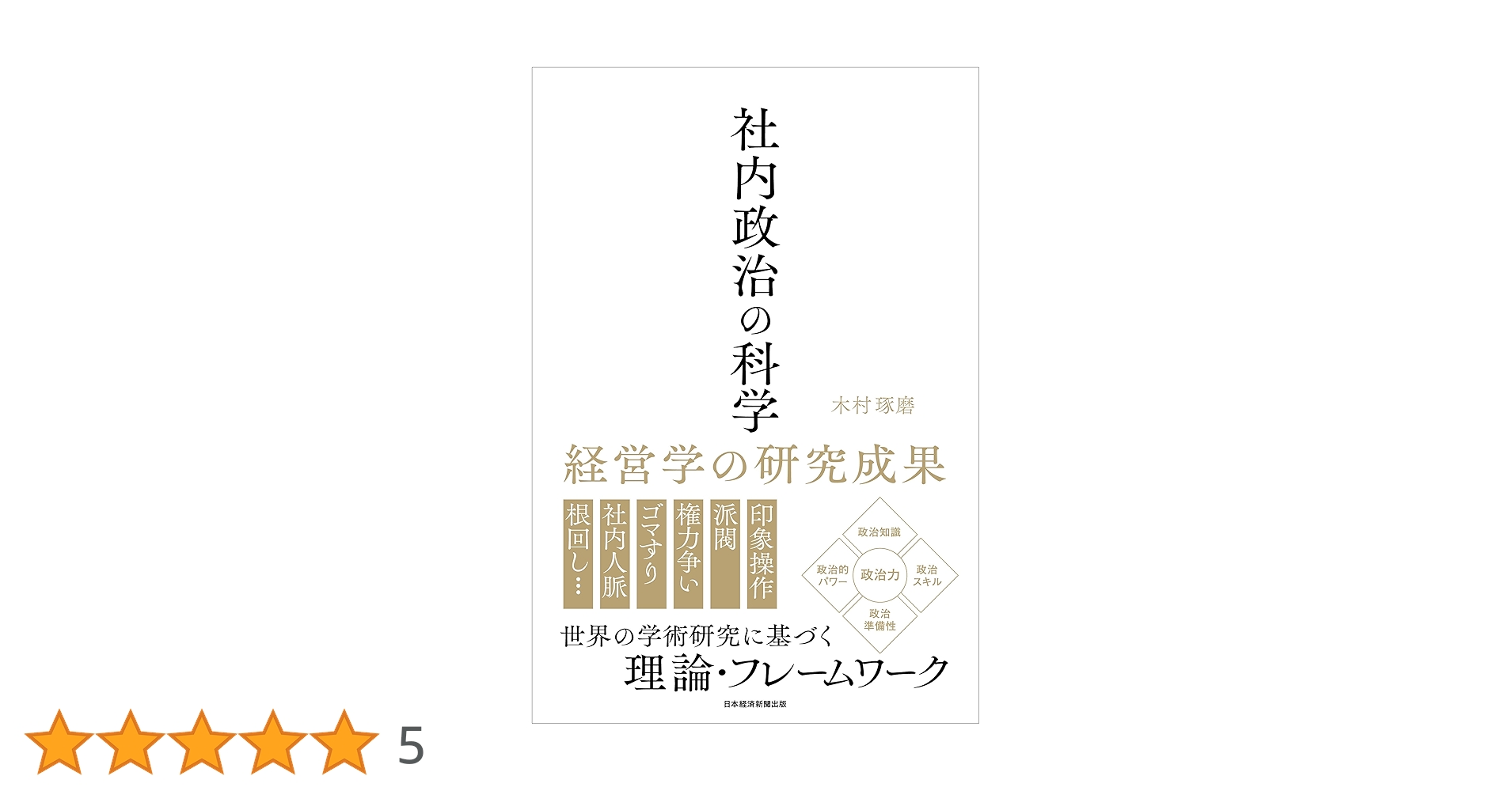 garmy's tweet card. 【内容紹介】 【著者より】 社内政治の研究は世界的には主要な研究テーマのひとつであり、決して珍しいものではありません。私の専門は経営学の中の組織行動という、主に人材マネジメントを扱う分野です。 世界で広く読まれている組織行動の教科書には、多くの場合「権力と政治」という章が含まれています。これらの教科書は、一流学術誌に掲載された研究成果をもとに執筆されていて、「権力と政治」の章も豊富な先行研究...
