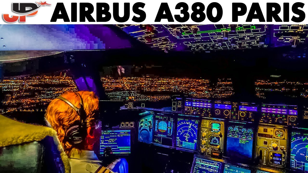 DonovanSea9133's tweet card. Fantastic Cockpit Views AIRBUS A380 Takeoff | 8 Cameras