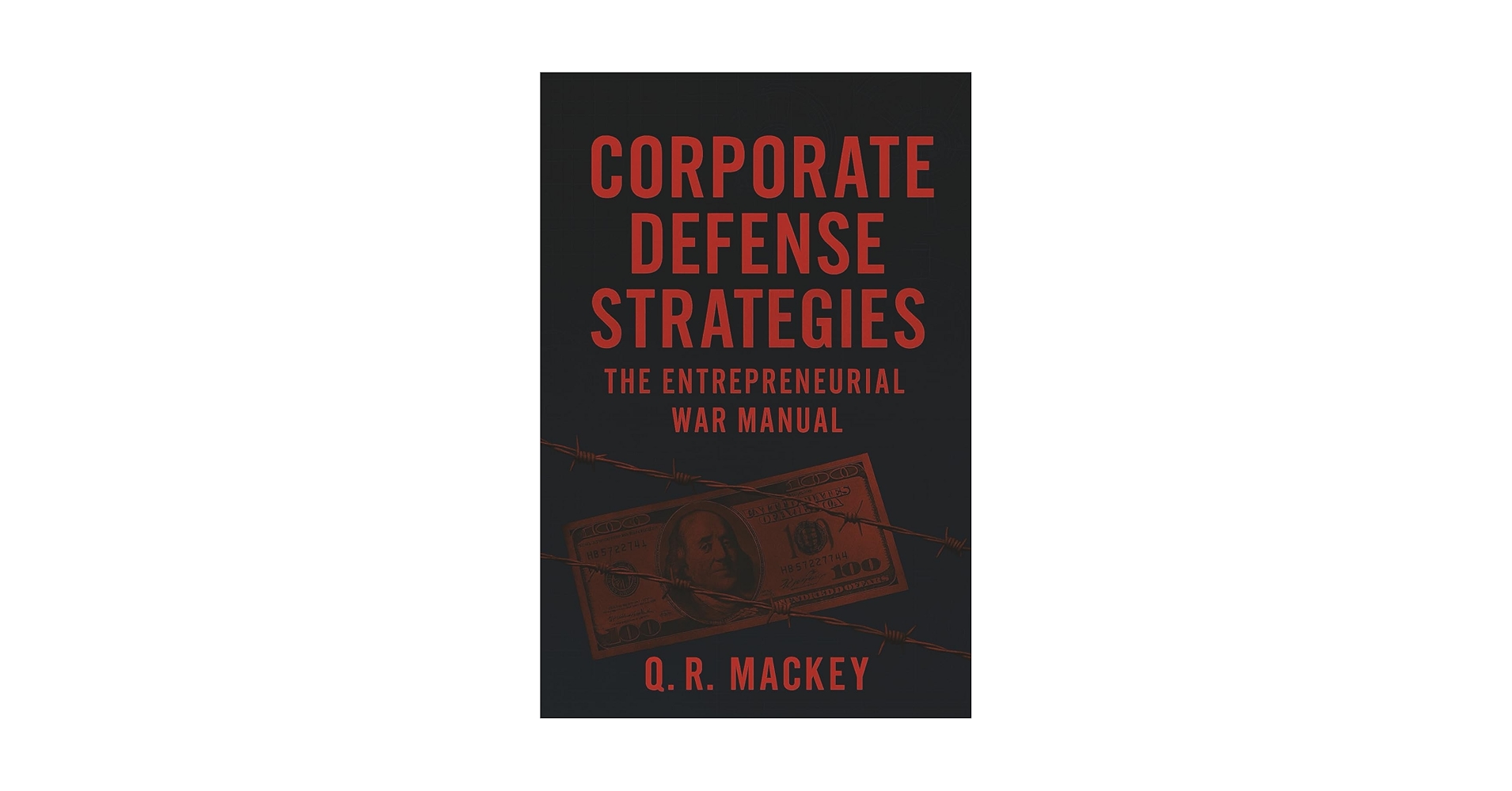 KingQuadier's tweet card. Corporate Defense Strategies: The Entrepreneurial War Manual