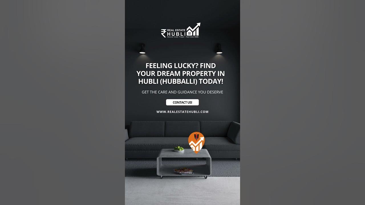 realestatehubli's tweet card. Feeling Lucky? Find Your Dream Property in Hubli (Hubballi) Today!