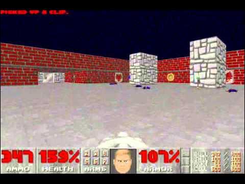 Mr202016's tweet card. Doom II (100%) Walkthrough (Map32: Grosse)