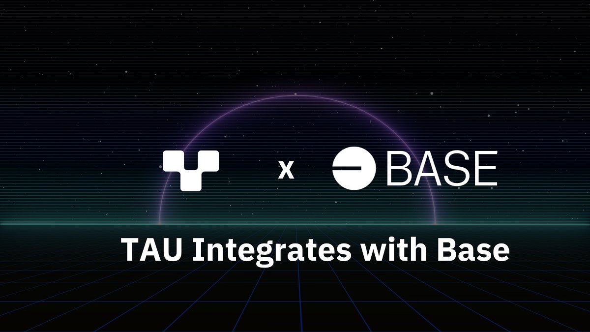 tau_protocol's tweet card. In a groundbreaking move for the DeFi space, TAU Protocol is excited to announce its strategic integration with Base, launching the TAU…