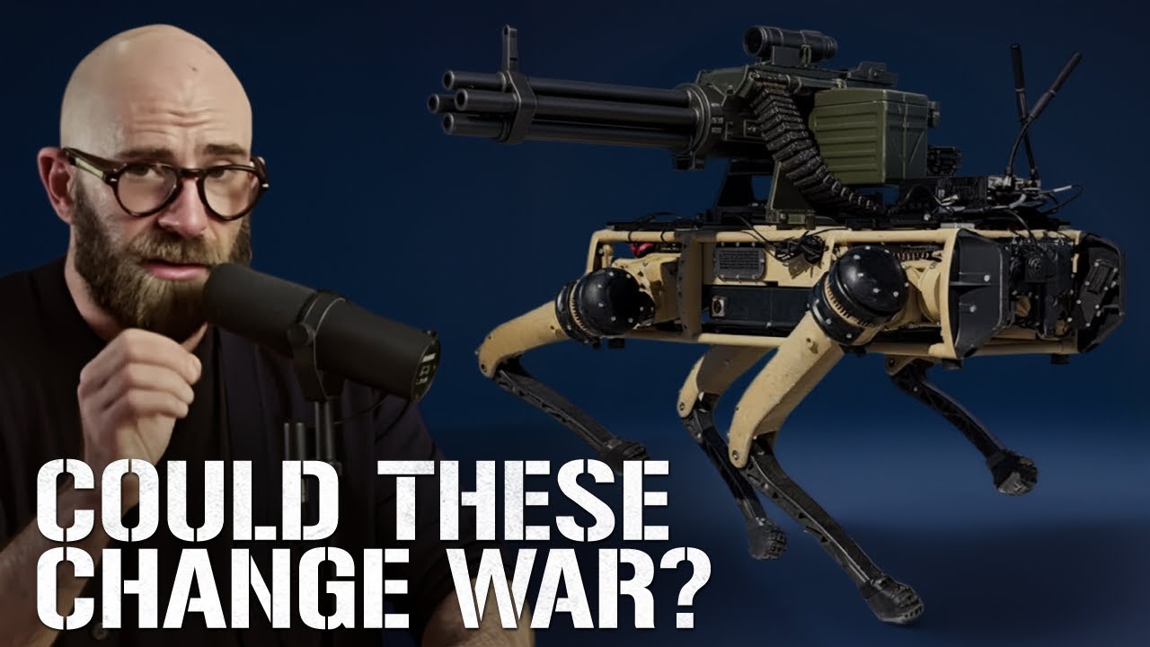 CyberpunkTTRPG's tweet card. Robot Dogs Were Meant to Redefine the Battlefield. They Haven’t… Yet