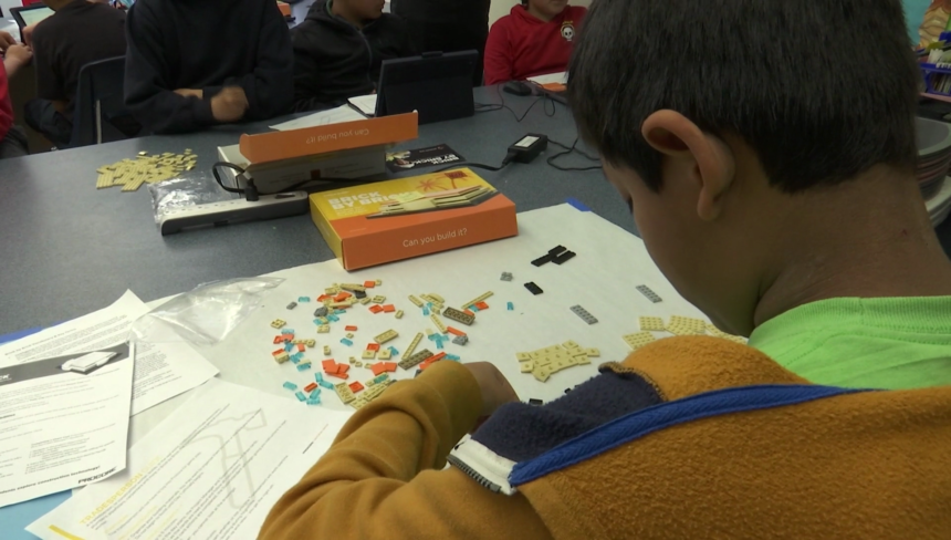 NewsChannel312's tweet card. Students at Franklin Elementary school in Santa Barbara got a unique opportunity Wednesday morning to learn about how buildings are made - brick by brick.