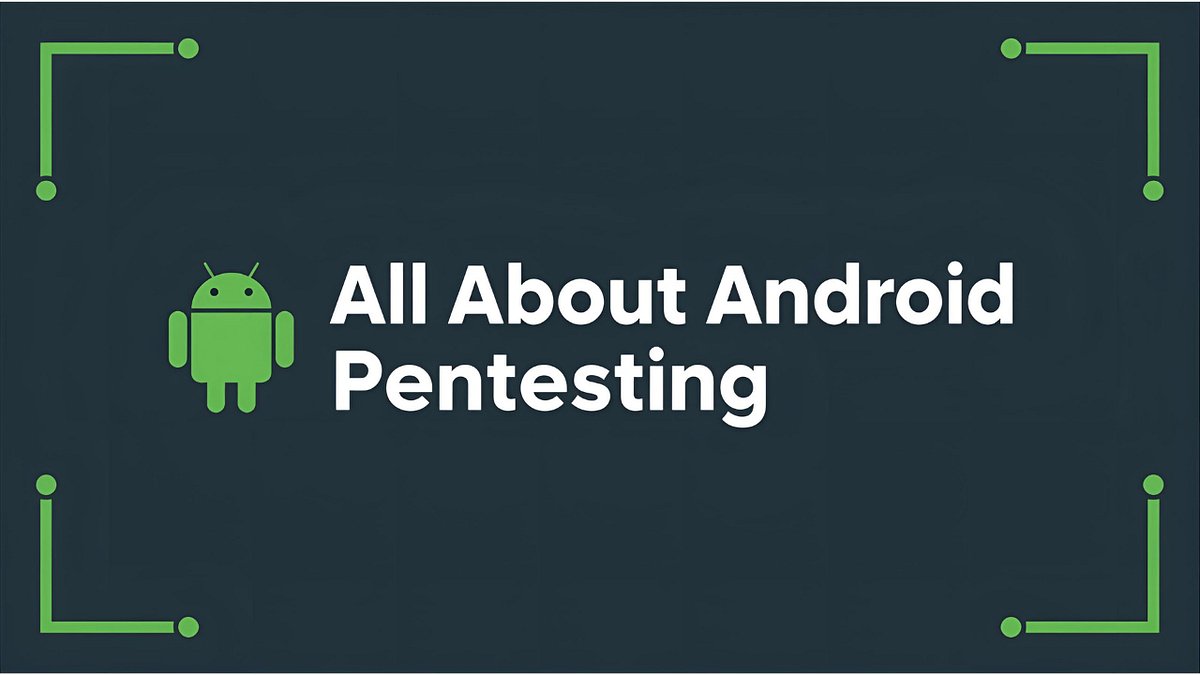 Xch_eater's tweet card. Complete Android application security testing guide: Static & dynamic testing, root detection bypass, SSL pinning, and common vuln…