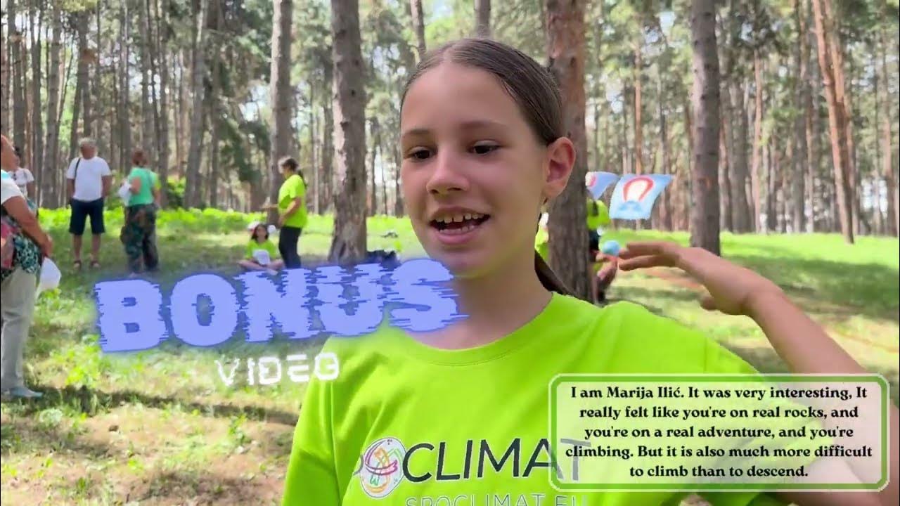 SDCSabac's tweet card. SPOCLIMAT E+ project - Trail interviews