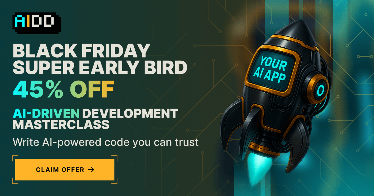 NextGenDev_AI's tweet card. Join the next era of development. Discover how AI is reshaping coding, boosting productivity, and transforming the way developers build.