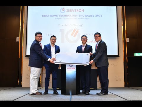 Serveron_SB's tweet card. ServerOn Sdn Bhd Nextwave Technology Showcase 2023 | Event Highlights