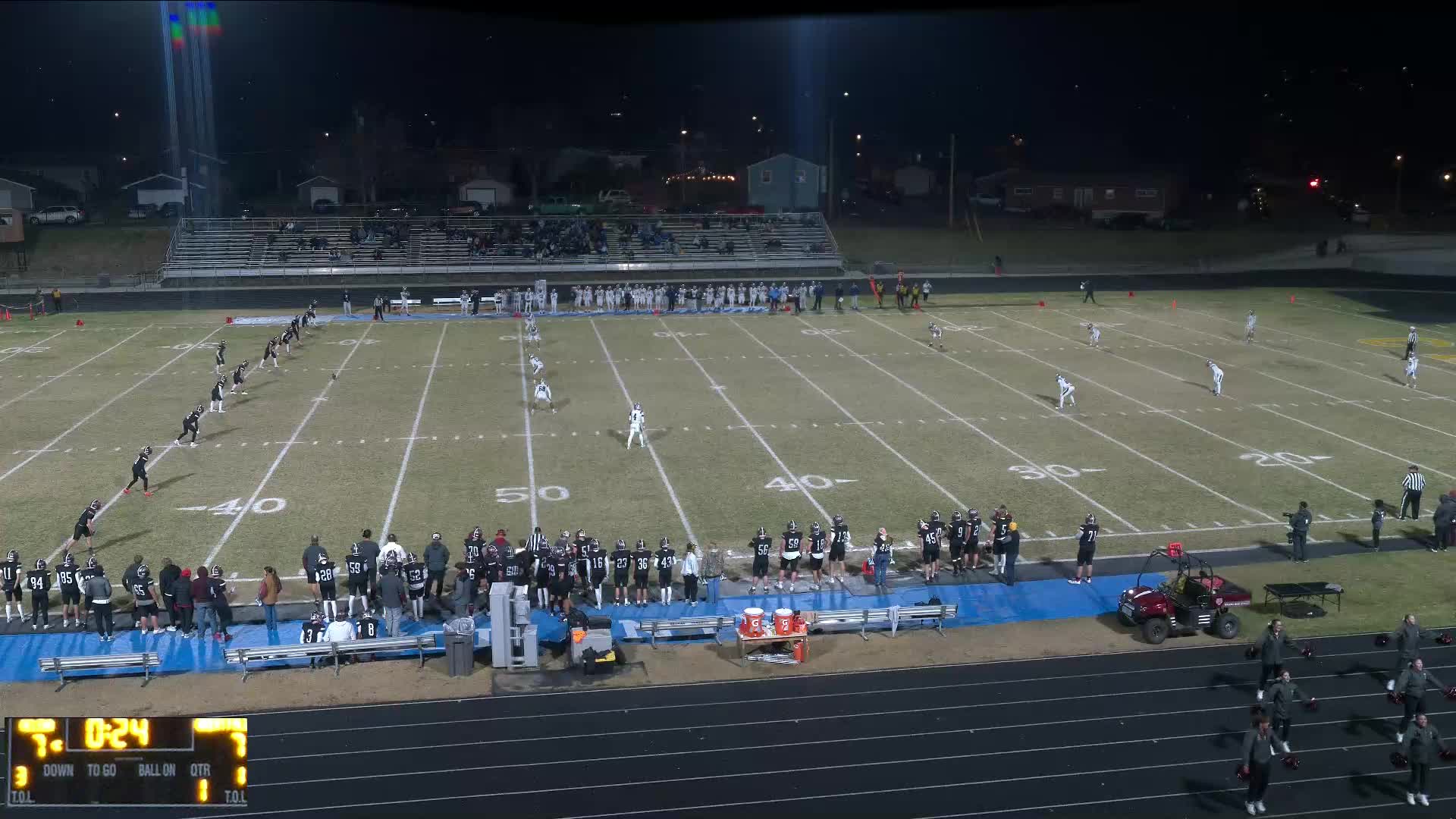 Drew_Esponda's tweet card. Senior Year kicking highlights