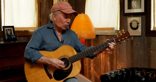 SimonGarfunkel's tweet card. In this web exclusive, singer-songwriter Paul Simon shares with correspondent Anthony Mason some of the guitars from his collection, and puts them through their paces.